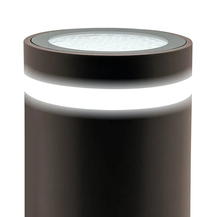 3" Edge-Lit Cylinder Up/Down Light, 3600 Lumen Max, CCT and Wattage Selectable, Integrated Photocell, 120-277V