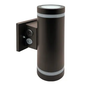 3" Edge-Lit Cylinder Up/Down Light, 3600 Lumen Max, CCT and Wattage Selectable, Integrated Photocell, 120-277V