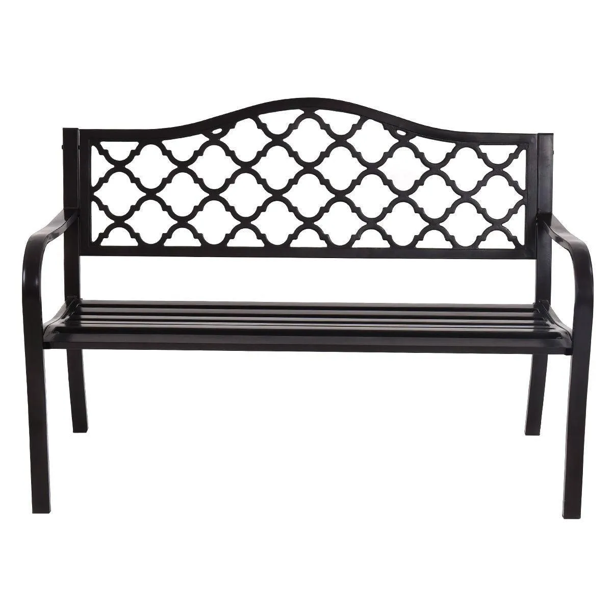 50" Patio Garden Bench Loveseats