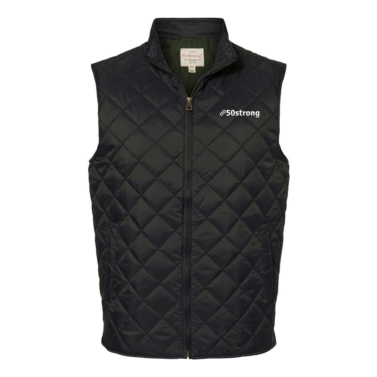 50strong Men's Quilted Vest