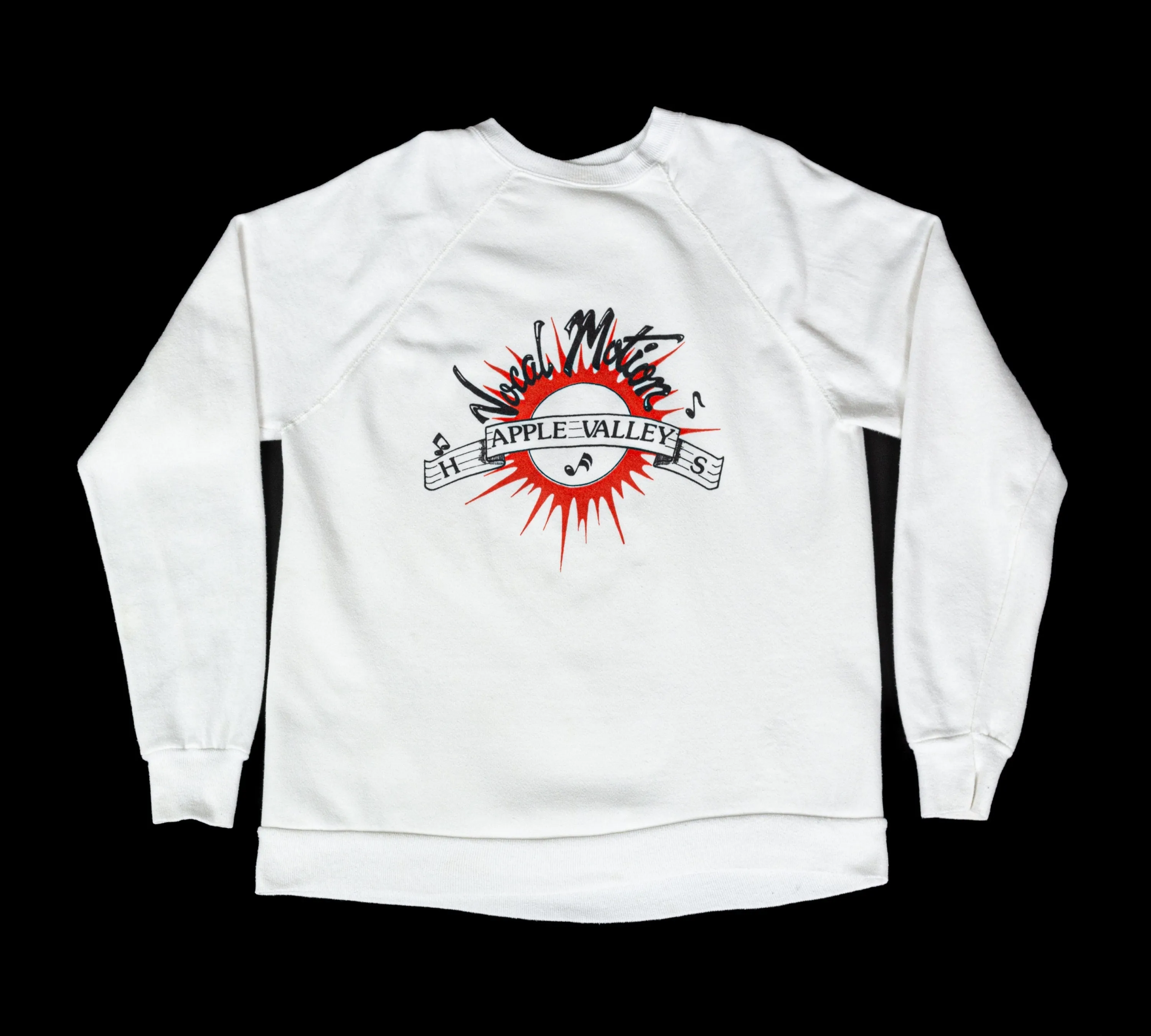 80s Apple Valley Vocal Motion Choir Sweatshirt - Men's Medium, Women's Large