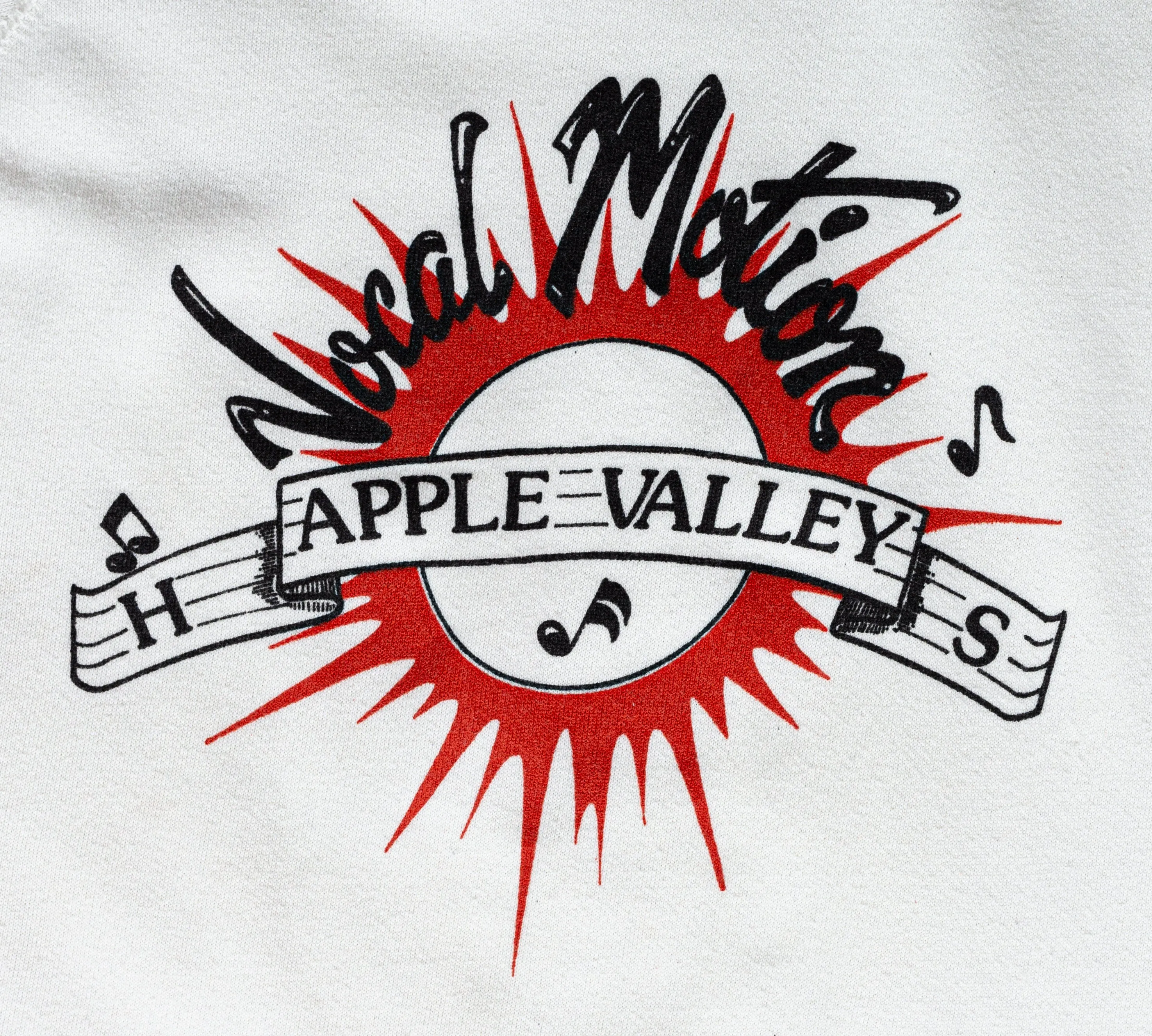 80s Apple Valley Vocal Motion Choir Sweatshirt - Men's Medium, Women's Large