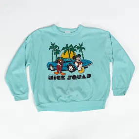 80s Mickey Mouse "Mice Squad" Miami Vice Sweatshirt - Women's Medium