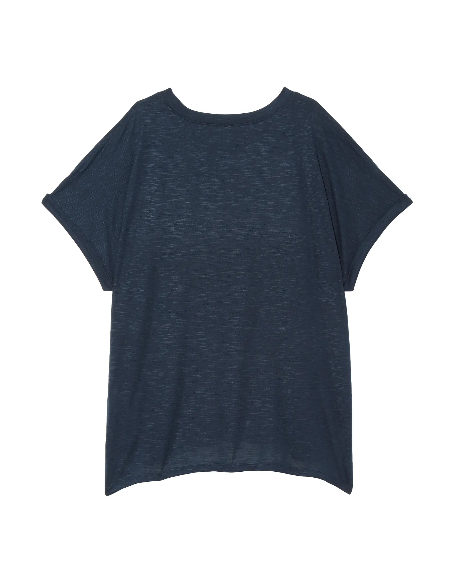 Adeline Split Sleeve Tee | Navy / Yellow