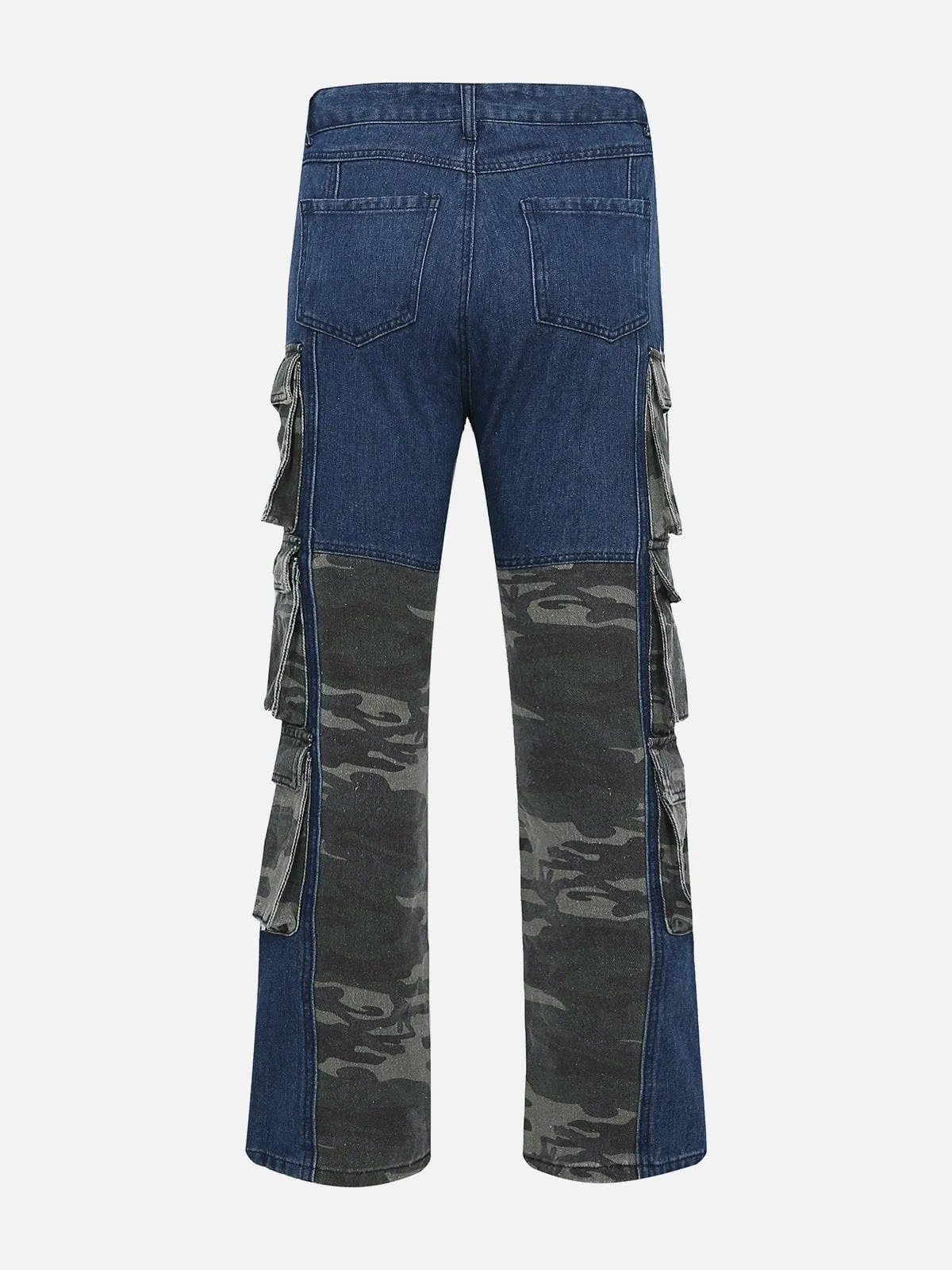 AlanBalen® - Camouflage Patchwork Jeans
