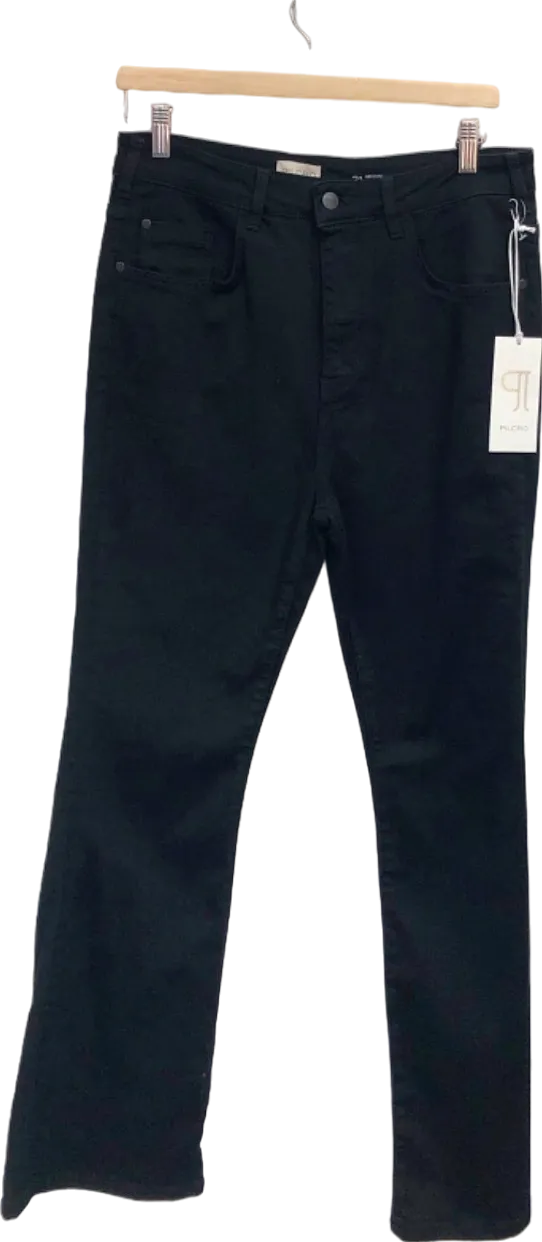 ANTHROPOLOGIE Pilcro Black Slim Fit Jeans UK 16