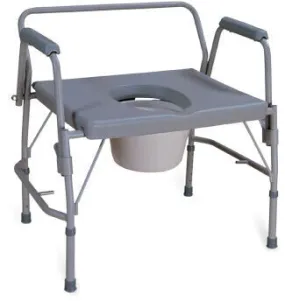 Bariatric Drop-Arm Commode