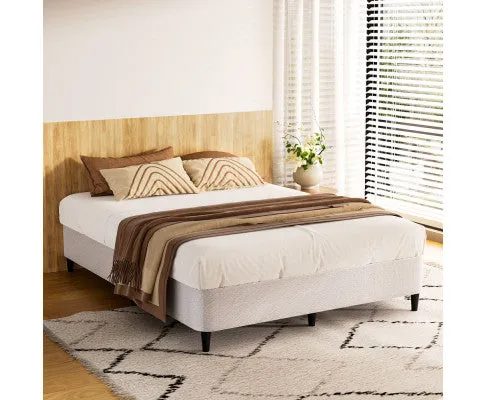 Bed Frame Metal Grey MASON