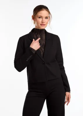 Black Cropped Blazer