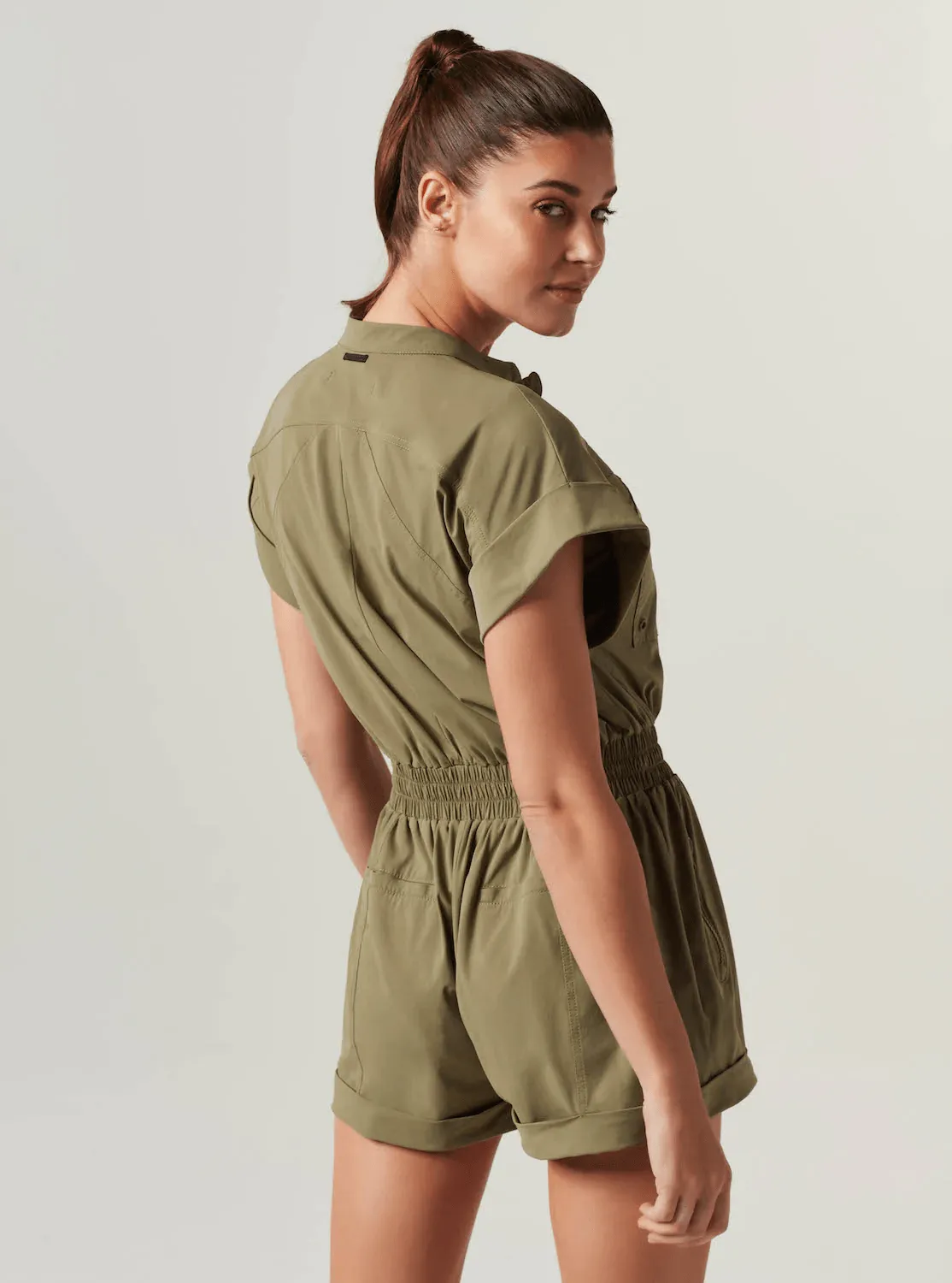 Blanc Noir Mastermind Romper - Mermaid