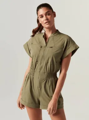 Blanc Noir Mastermind Romper - Mermaid