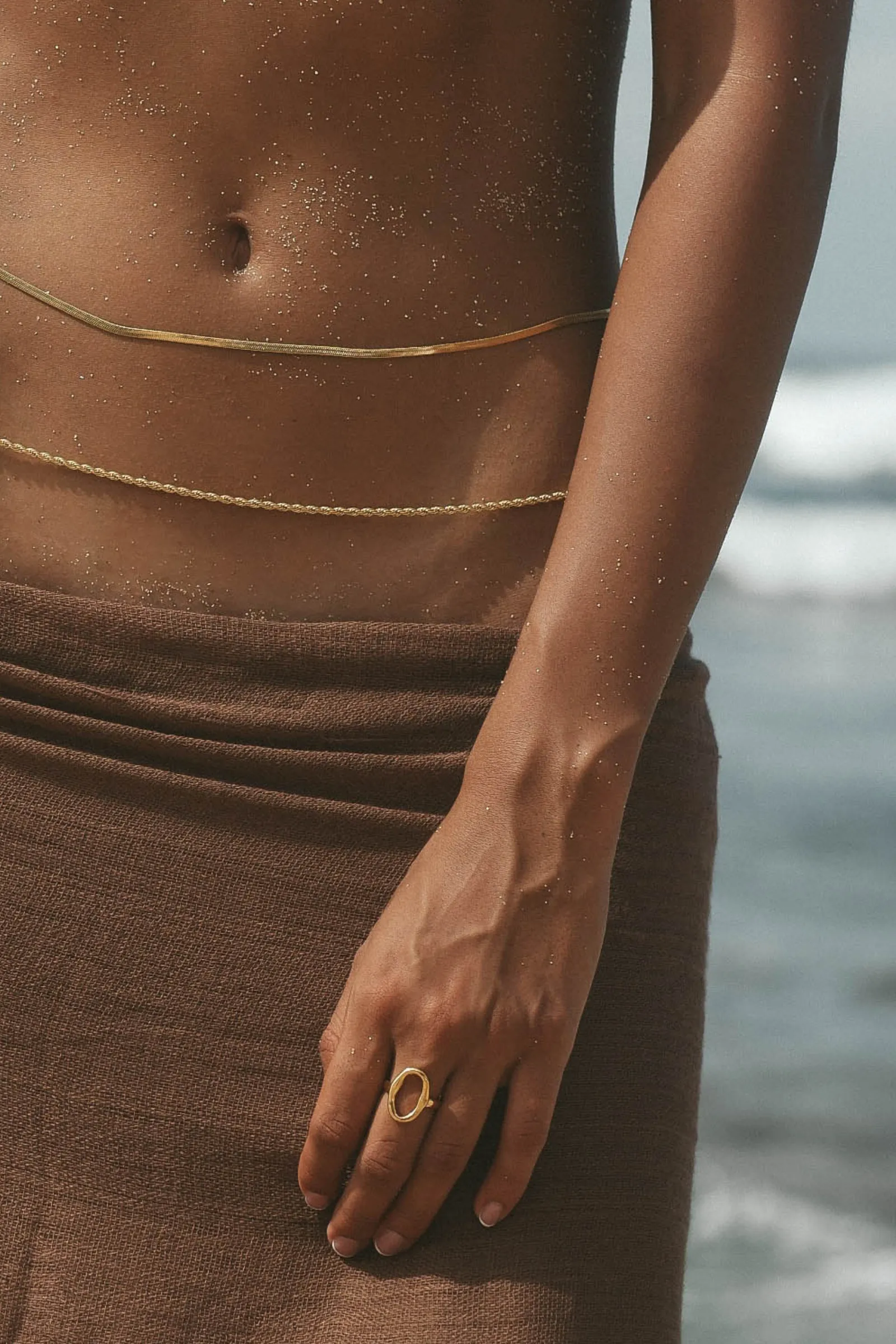 Brisa Body Chain - Gold