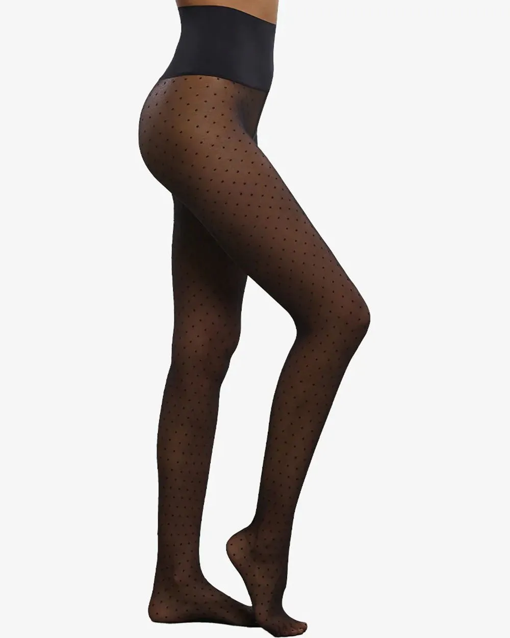 Commando Chic Dot Sheer Tights