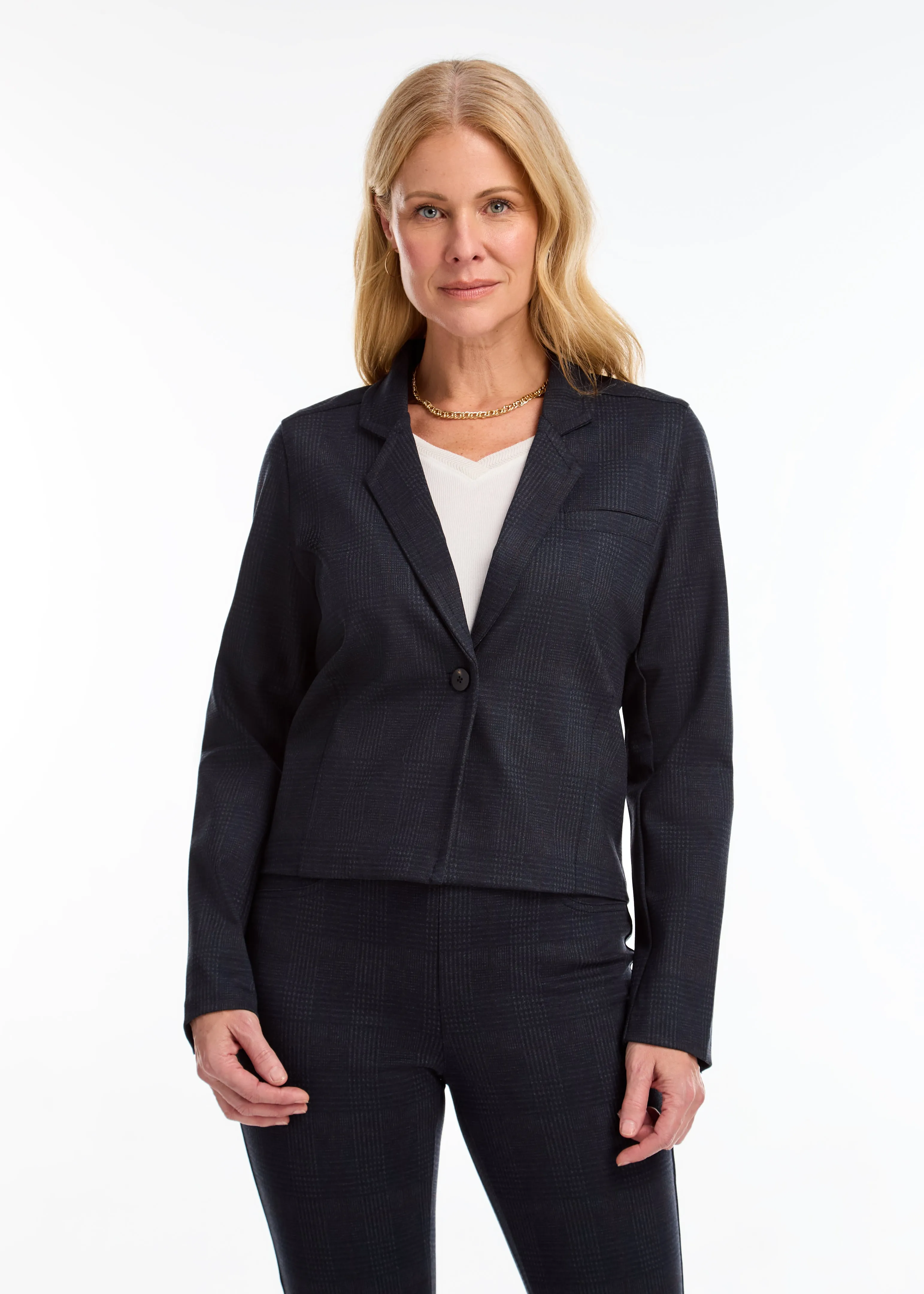 Cropped Blazer
