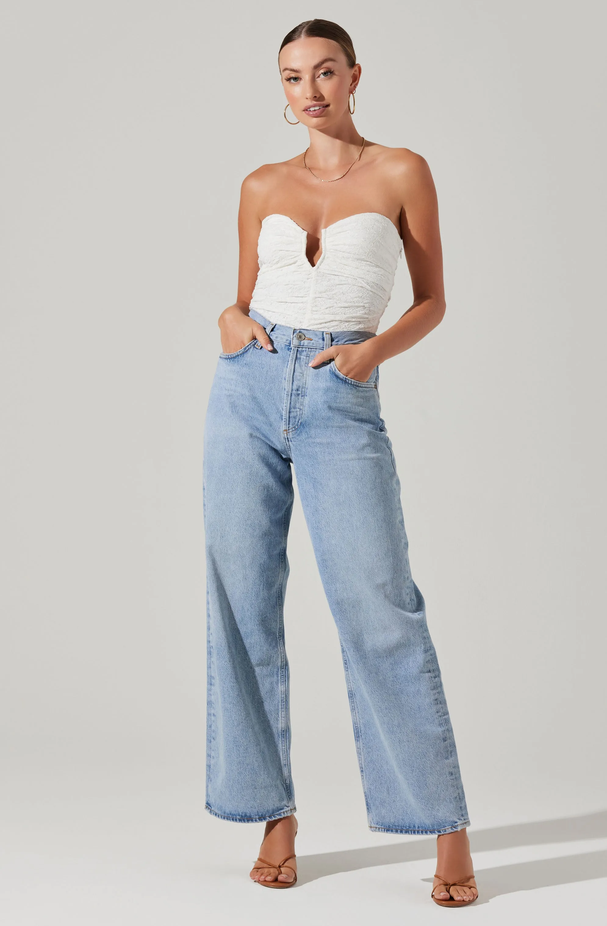 Daniela Strapless Sweetheart Bodysuit