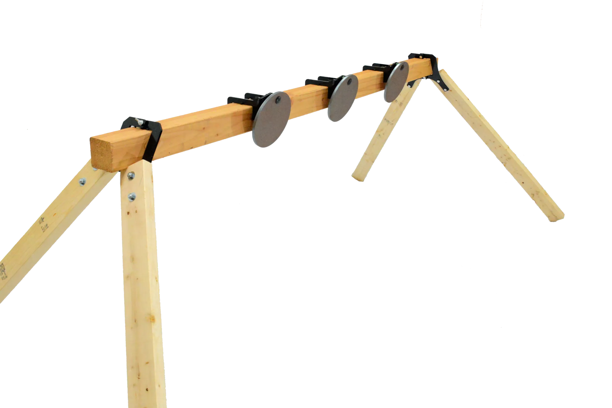 DIY 3 Plate Rack Shooting Target