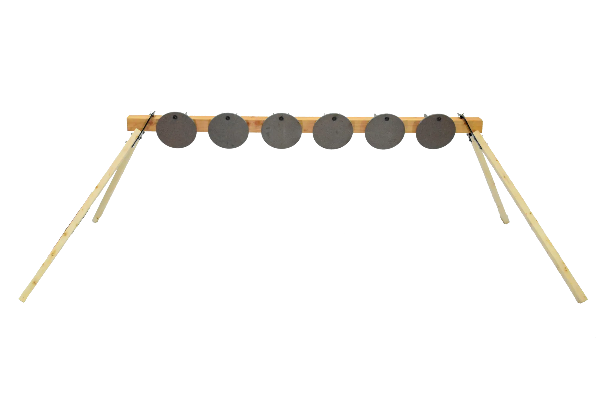 DIY 6 Plate Rack Shooting Target