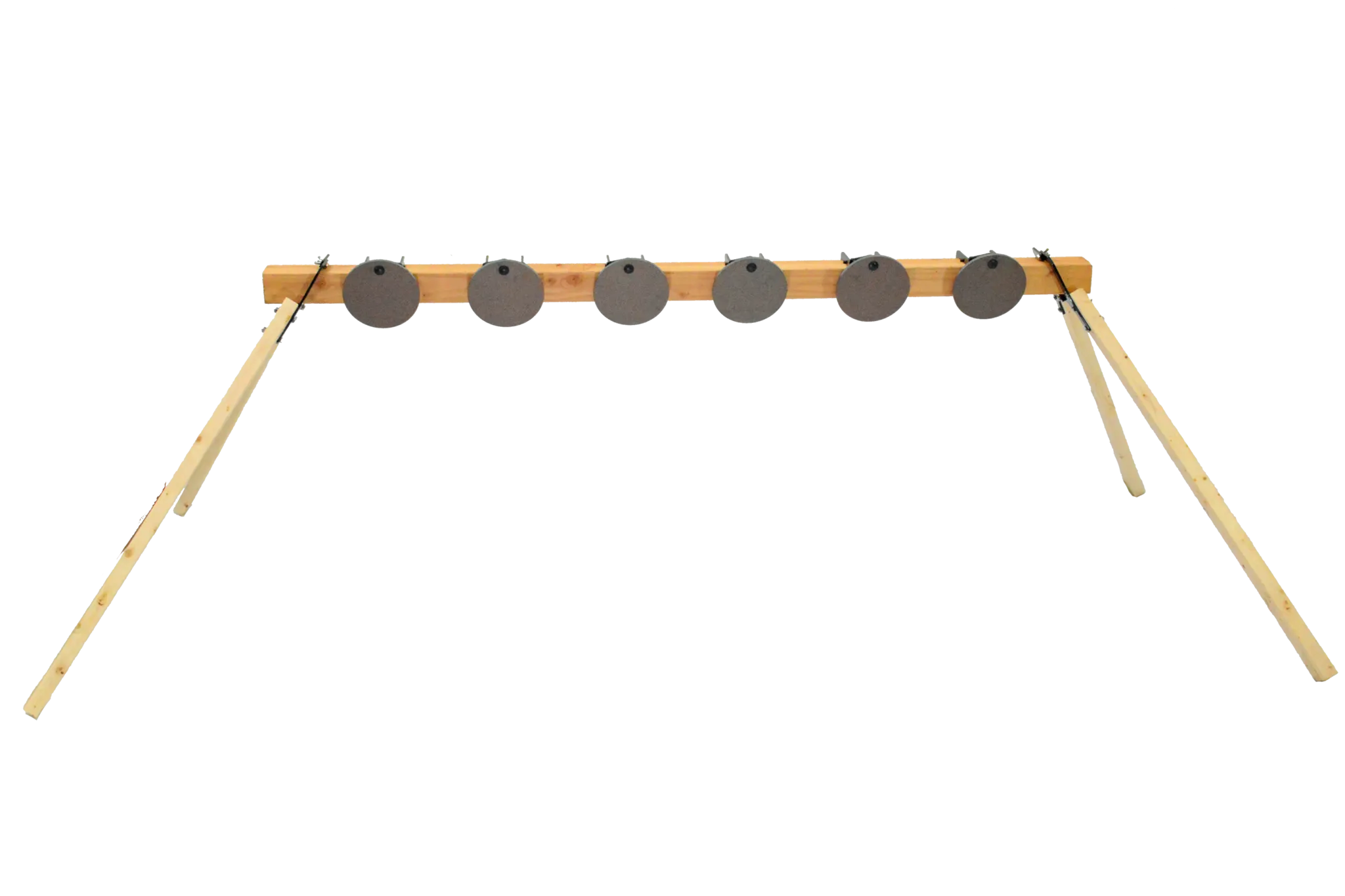 DIY 6 Plate Rack Shooting Target