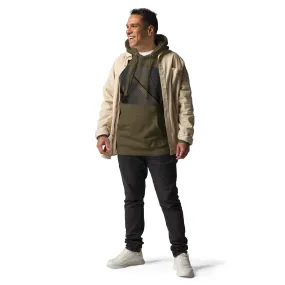 Elevate Your Style with Our Unisex Hoodie - Black & Gold Triangle Print