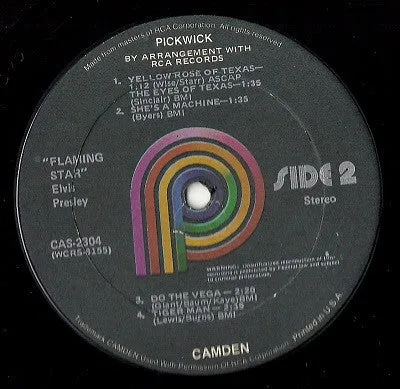 Elvis Presley - Elvis Sings "Flaming Star" (LP, Album, RE) (NM or M-)