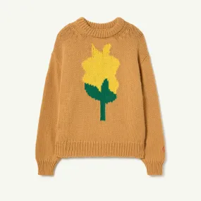 Flower Bull Kid's Sweater