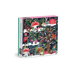 Galison Yuletide Forest Puzzle 500 Piece
