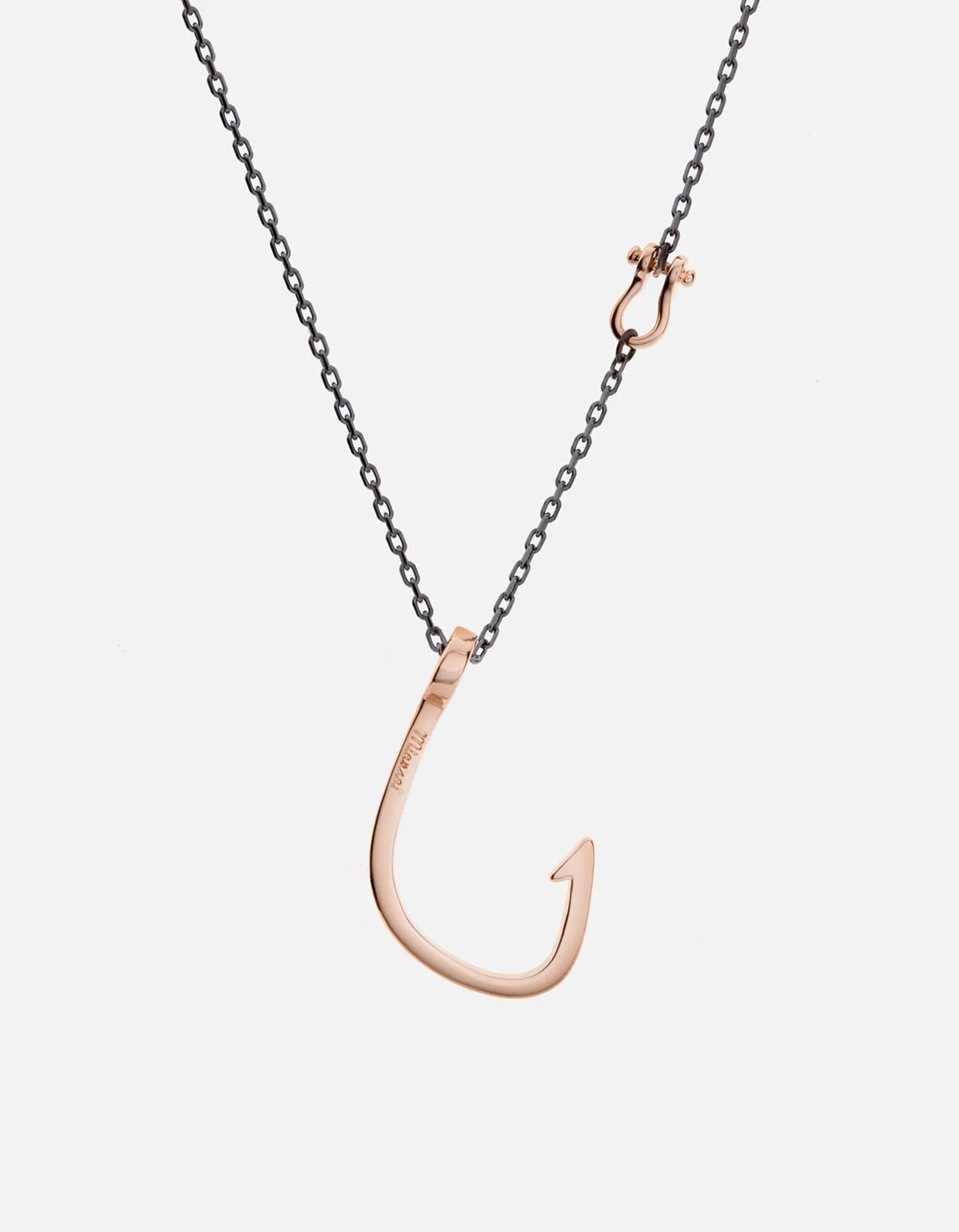 Hooked Necklace, Gold