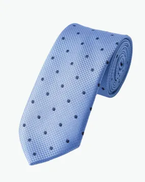 Immortal Powder Blue Polka-dot Tie