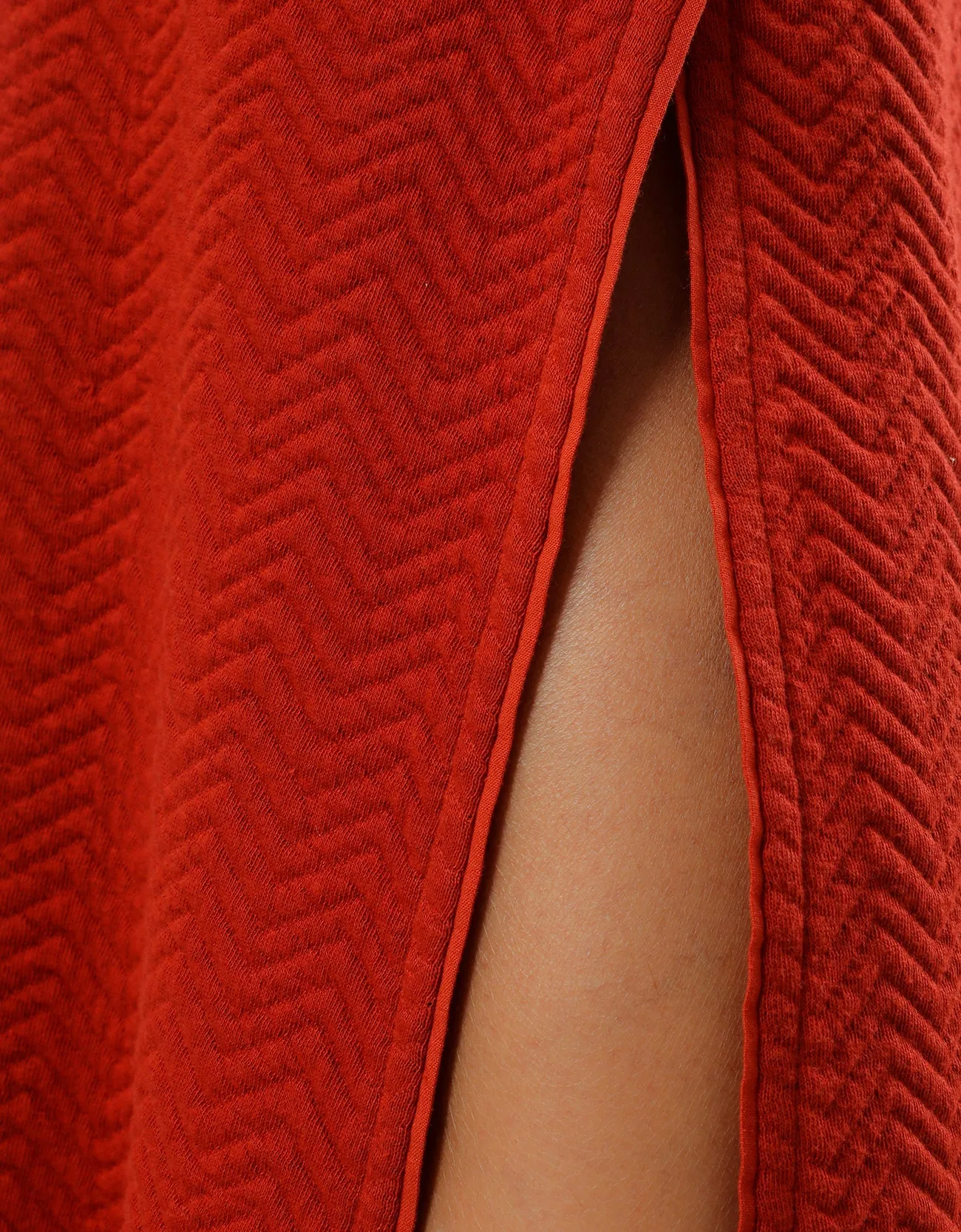 Long quilted dress