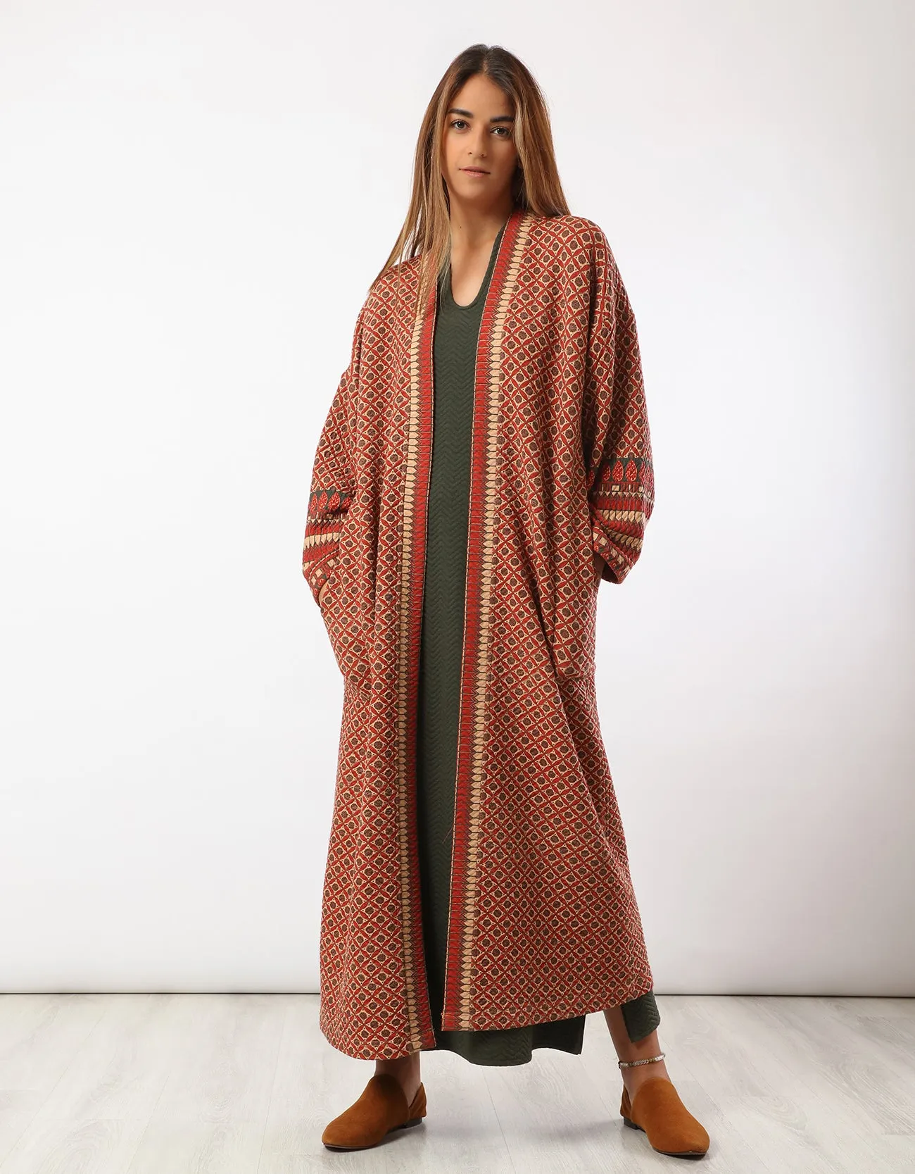 Long quilted dress