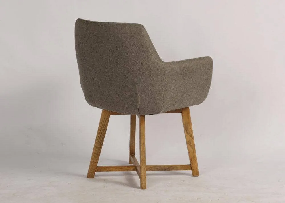 Lourdes Dining Chair - Frost Grey