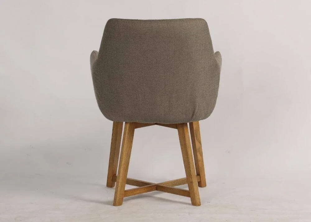 Lourdes Dining Chair - Frost Grey
