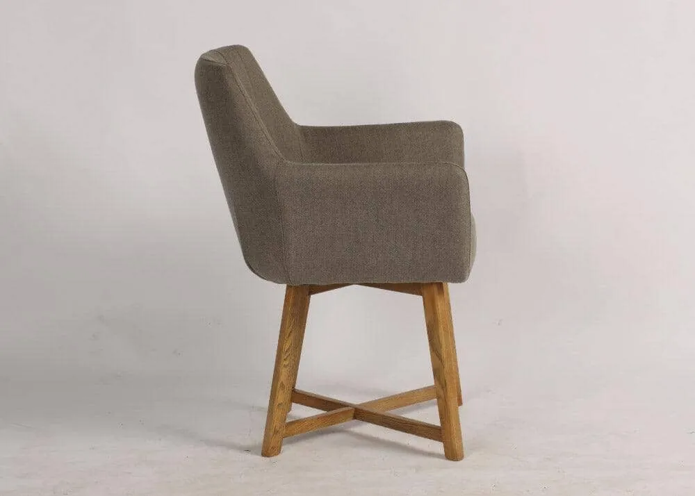 Lourdes Dining Chair - Frost Grey
