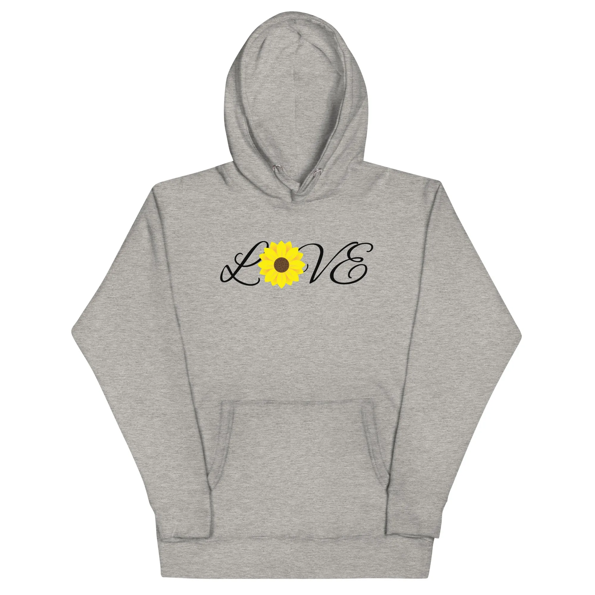 Love Sunflower - Unisex Hoodie, comfy, soft, yellow, flower, fun