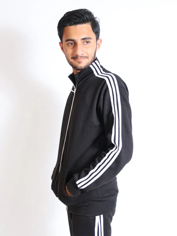 Men's 3-Stripes Track Suit Black