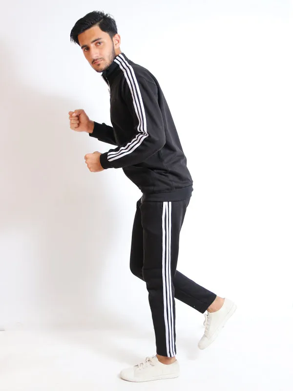 Men's 3-Stripes Track Suit Black