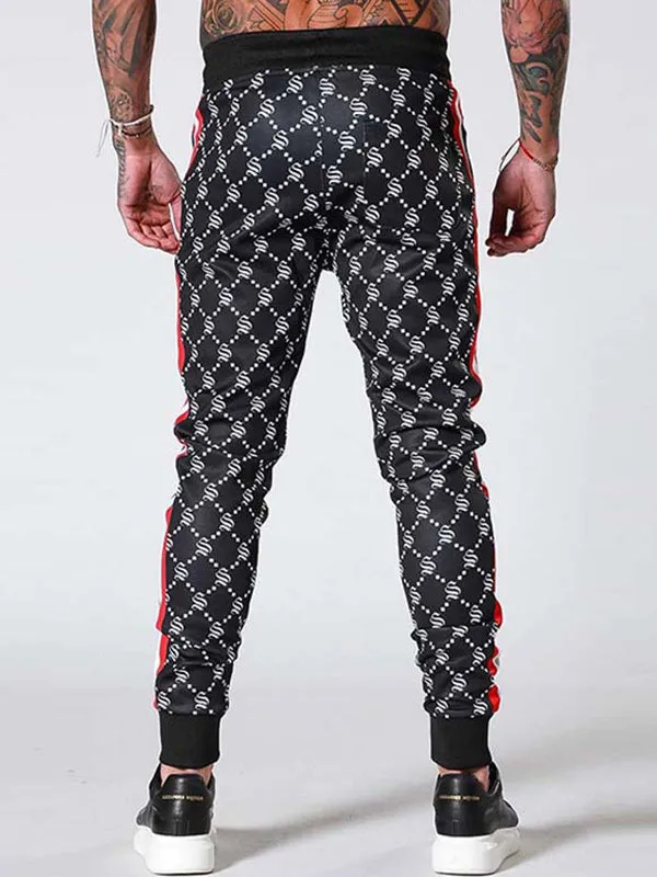 Men's Logo Print Tracksuit Set