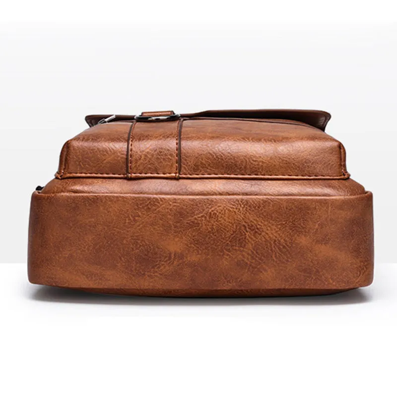 Men's Multi-pocket Business Messenger Bag