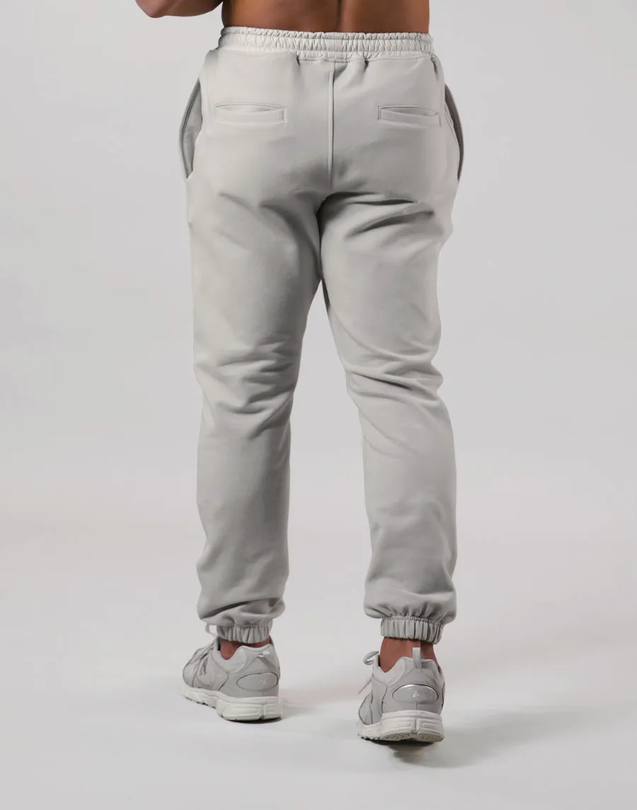 Message Wave Stretch Warm Sweat Pants - Ivory
