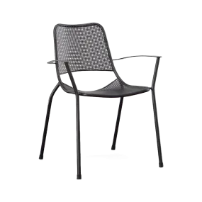 METRO STACKING ARM CHAIR