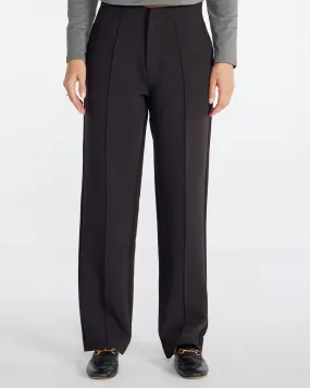 Midtown Straight Leg Pintuck Pant