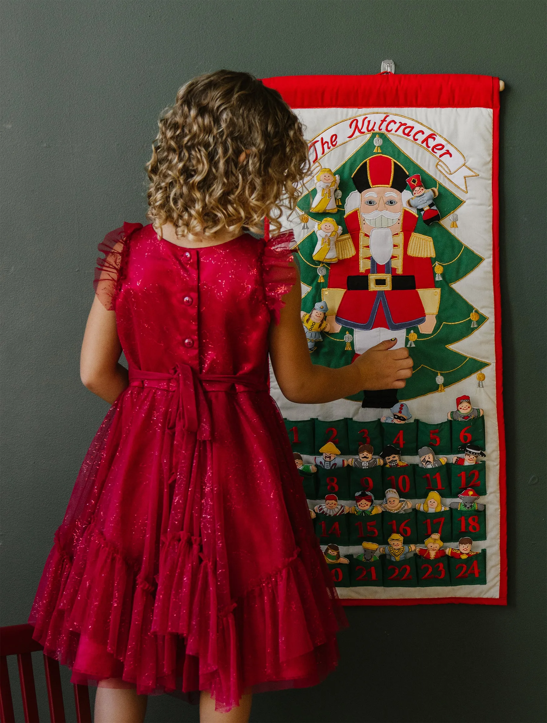 Nutcracker Fabric Advent Calendar