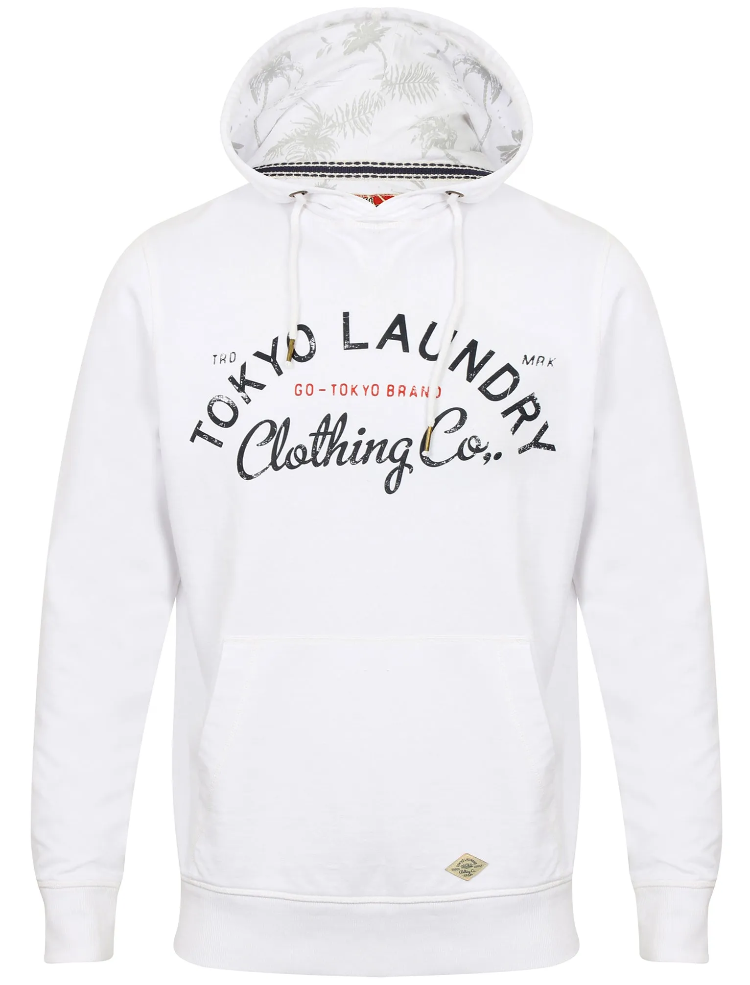 Olaf Cotton Pullover Hoodie in Ivory - Tokyo Laundry