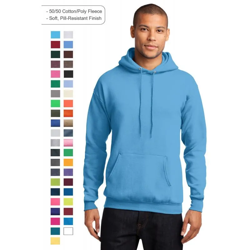 Port & Company® - Core Fleece Pullover Hooded Sweatshirt (2X-Large/3X-Large)