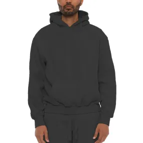 Premium Black Cotton Hoodie