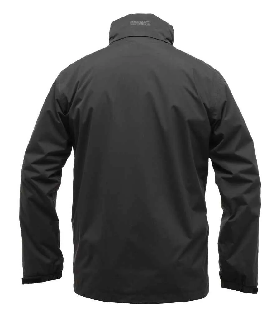 Regatta Ardmore Waterproof Shell Jacket | Seal Grey/Black