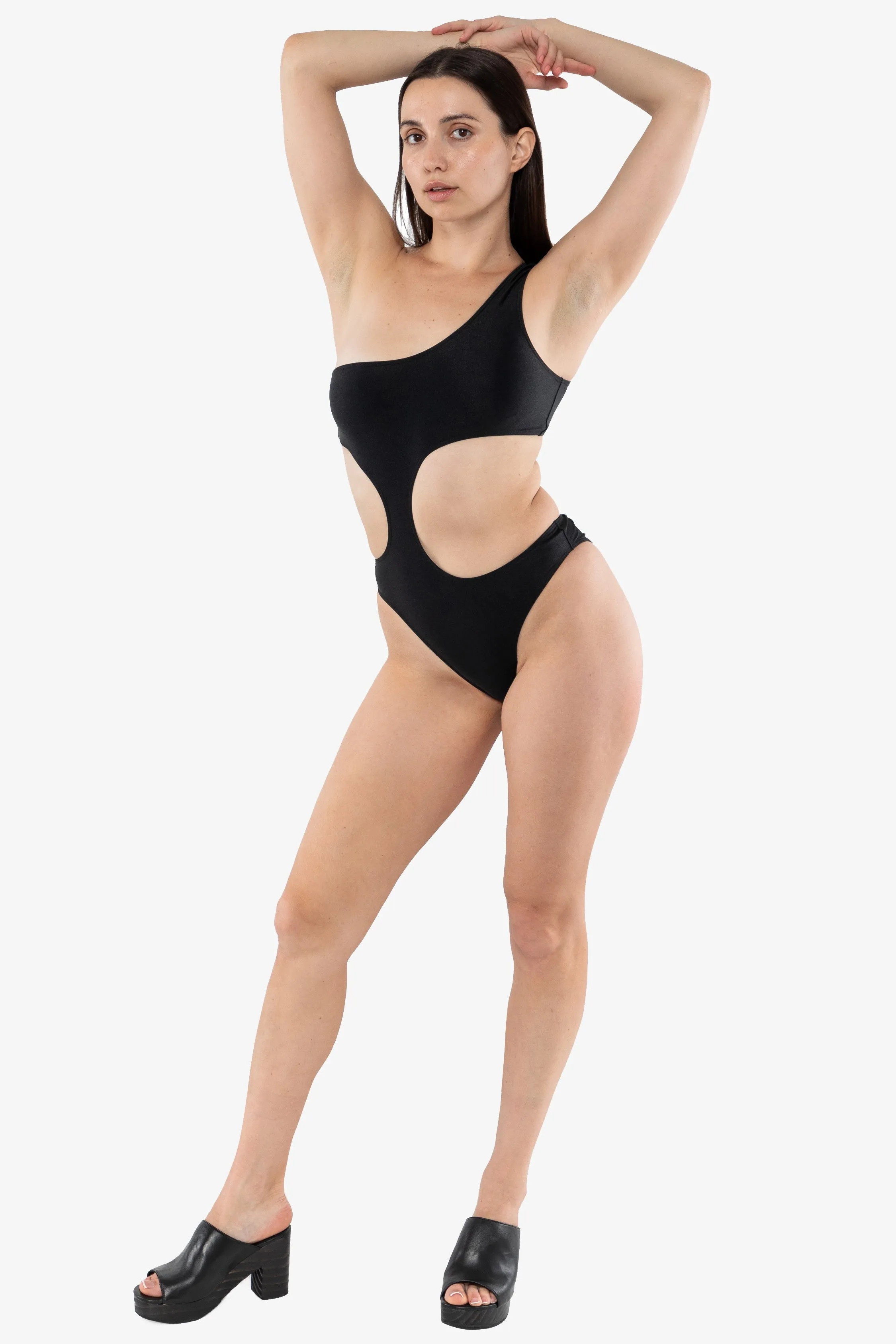 RNT120 - Asymmetrical One Piece Swimsuit