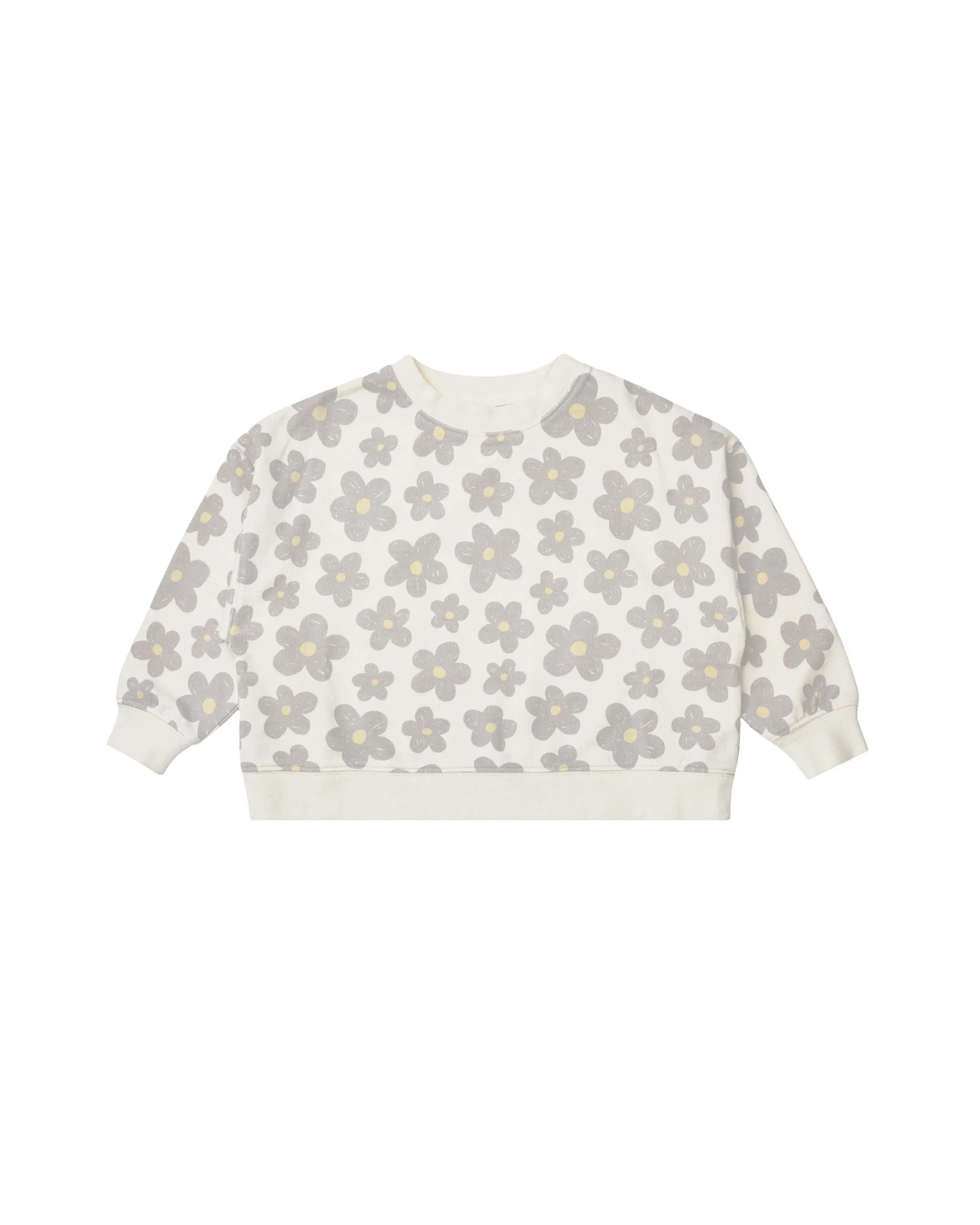 Rylee   Cru Pullover and Track Short Set  || Retro Floral