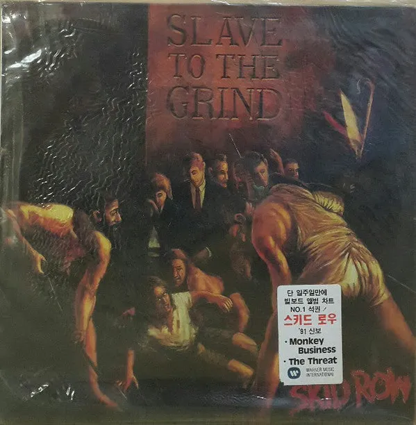 Skid Row - Slave To The Grind (LP, Album) (VG )