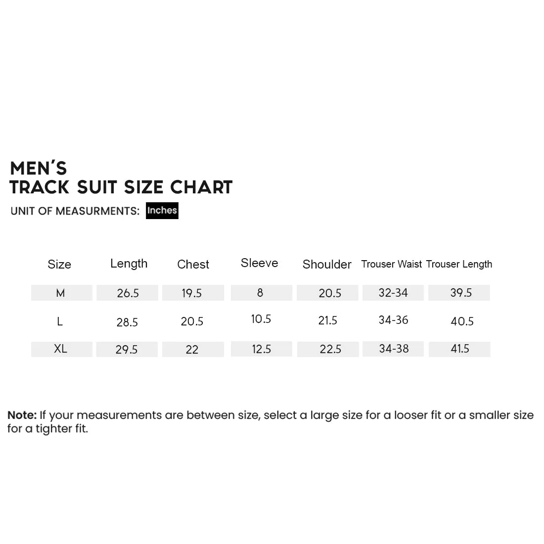 SN Men's Plain Track Suit Black